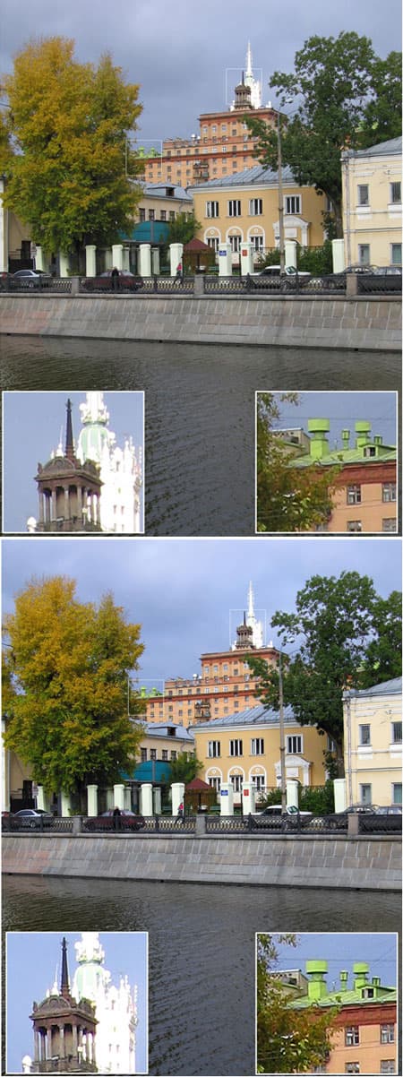 Canon S70 без EXIFPRINT и с ним