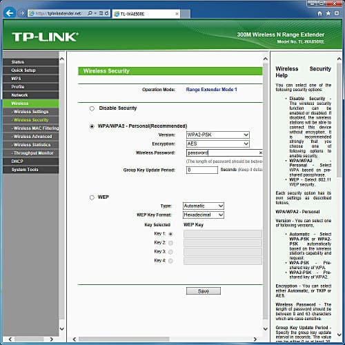 Настройка TP-Link TL-WA850RE Настройка TP-Link TL-WA850RE