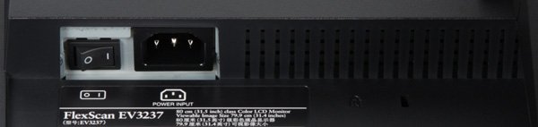 ЖК-монитор Eizo FlexScan EV3237, разъемы