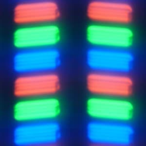 Результаты тестирования экрана ZTE nubia z5