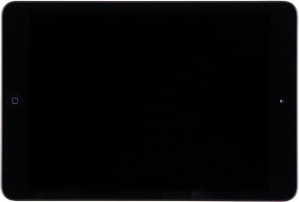 Фронтальная сторона iPad mini