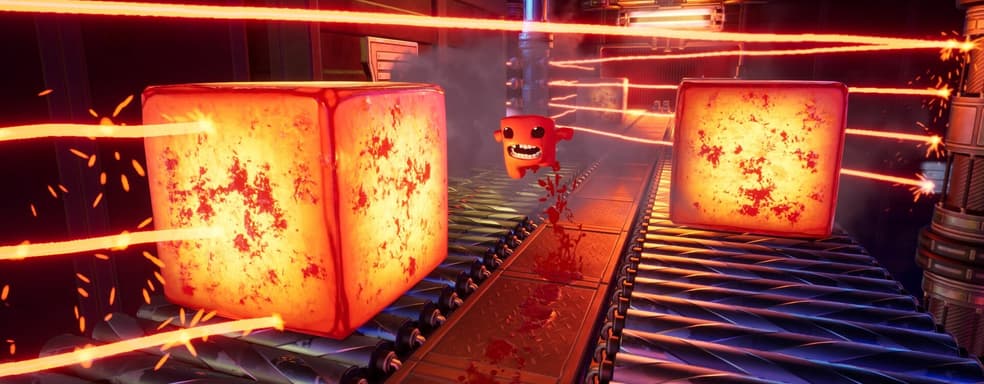 Meat, Pain, and 15 Minutes of Deaths. Super Meat Boy 3D Gameplay Emerged