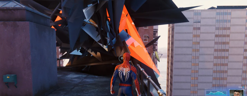 This is Spider-Man on PC. The game received its first scores and a graphics comparison with PlayStation