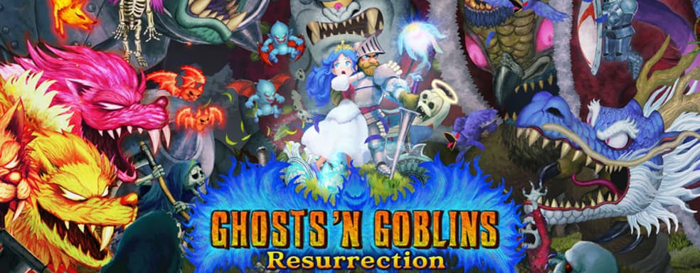 14 минут в Ghosts'n Goblins Resurrection. Capcom обещает облегчить адски сложную игру