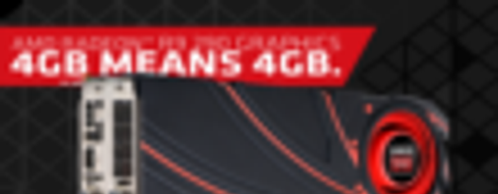 AMD троллит Nvidia: 4 ГБ означают 4 ГБ