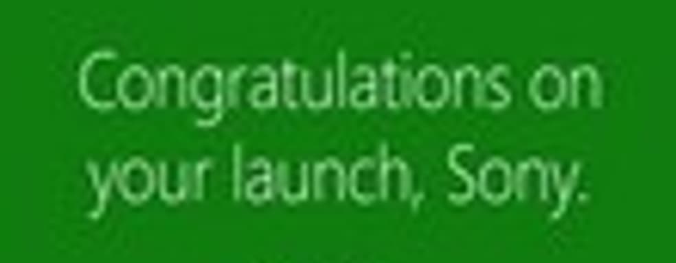 Microsoft поздравила Sony с запуском PS4