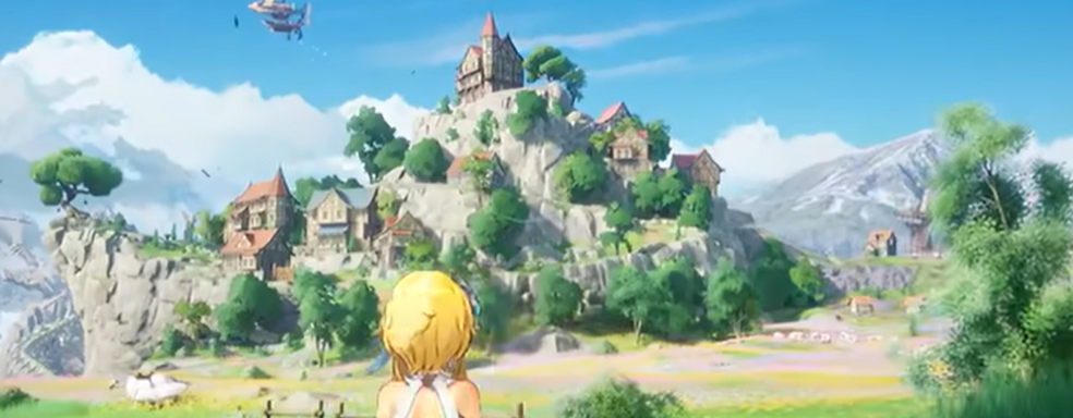 Мир в стиле Genshin Impact собрали на движке Unreal Engine 5 и устроили Люмин прогулку