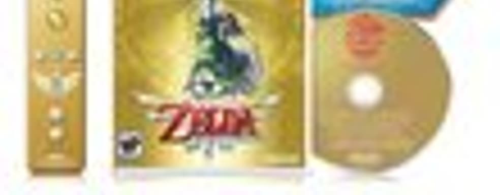 Бандл The Legend of Zelda: Skyward Sword с золотым Wiimote Plus