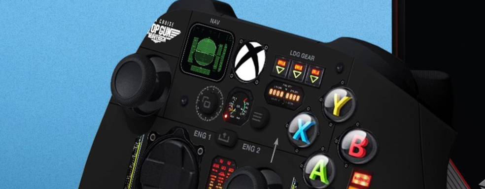 Представлен Xbox Series S в стиле «Топ Ган: Мэверик» с геймпадом «Кокпитом»