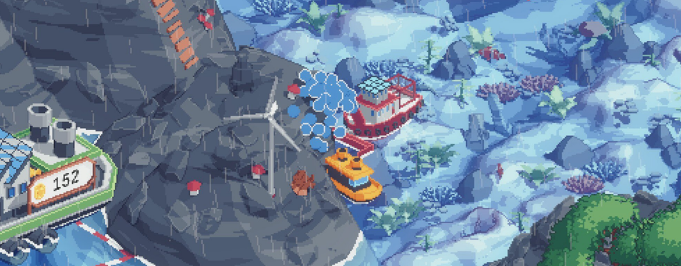 Boat-Dwelling Woman Develops Spilled – A Ship-Cleaning Ocean Waste Game That Scored 95% on Steam