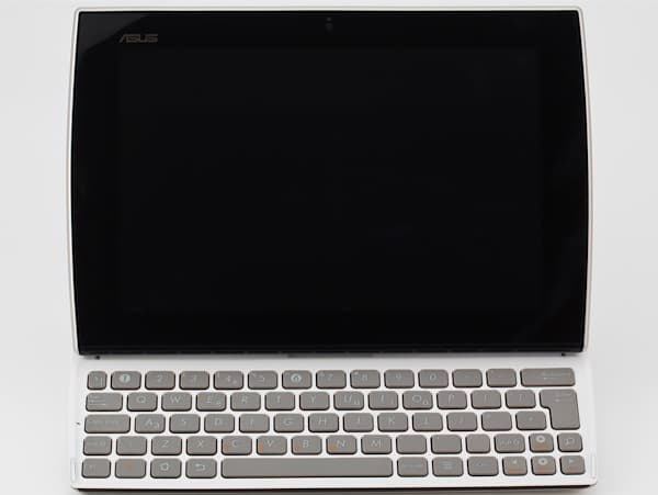 Вид спереди планшета ASUS Eee Pad Slider