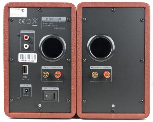 Вид сзади Microlab H21