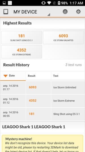 смартфон Leagoo Shark 1