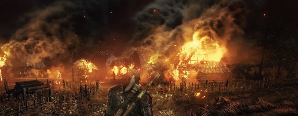 Настоящий огонь – мод для «Ведьмака 3» улучшает систему освещения и тени в игре