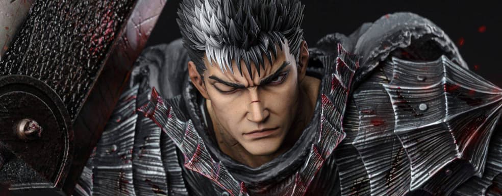 Чёрный мечник: Apex Studio открыла предзаказ на статую Гатса из аниме «Берсерк»