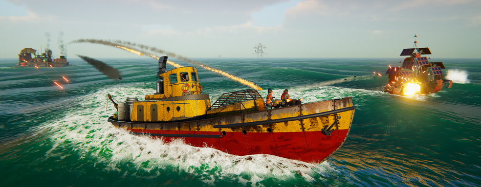 На ПК в Steam можно бесплатно поиграть в экшен в духе «Водного мира» от издателя War Thunder