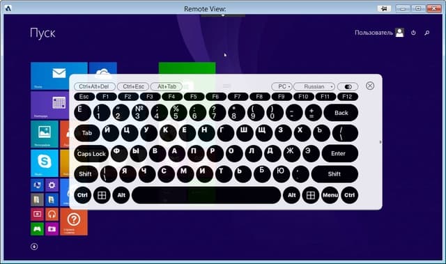 Работа с адаптером Aten CV211