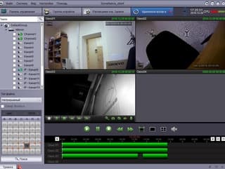 Работа с видеорегистратором в фирменной программе