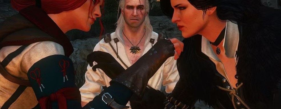 В The Witcher 3 теперь можно одновременно закрутить роман с Йеннифер и Трисс. Мод сообщество радует игроков