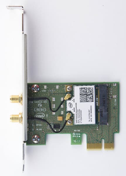 Внешний вид беспроводного адаптера Intel Centrino Advanced-N 6205 for Desktop Внешний вид беспроводного адаптера Intel Centrino Advanced-N 6205 for Desktop