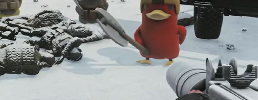 Авторы Escape from Tarkov показали, как буквально раздавили китайский клон EFT с уточками Escape From Duckov в новом кроссовере