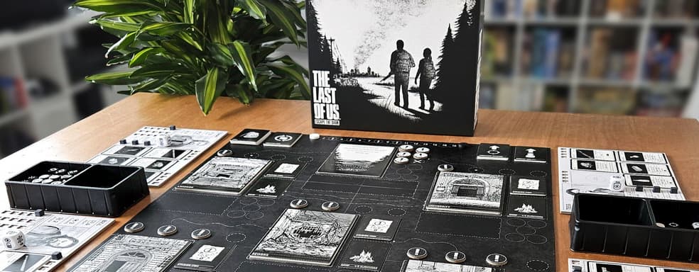Вышла настольная игра по мотивам The Last of Us на основе механик Escape the Dark