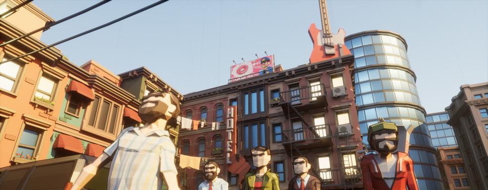 Анонсирована пародия на GTA. Poly Gangs – симулятор гангстера в мире-песочнице