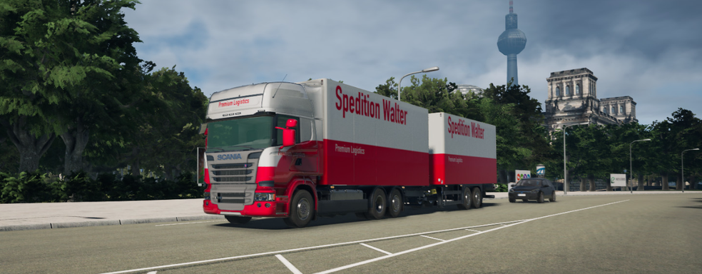 Конкурент Euro Truck получит улучшенную графику на ПК и консолях — тизер On The Road с увеличенной дальностью прорисовки