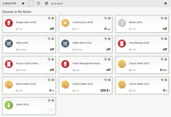 Работа с контроллером Z-Way