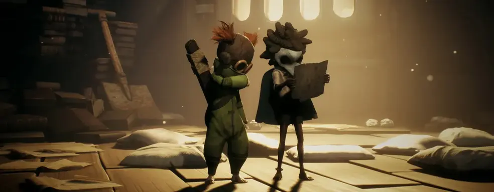 Кошмарный платформер Little Nightmares 3 можно будет пройти вдвоем с одной копией игры