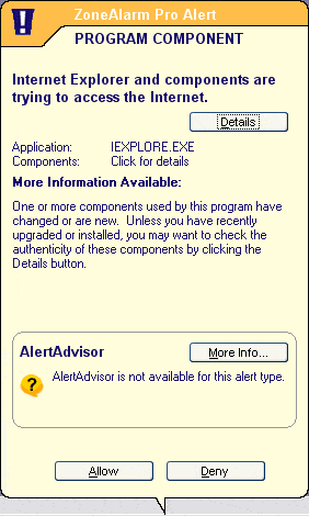 Изменились компоненты