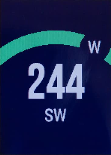 Снимок экрана Garmin vivoactive HR Снимок экрана Garmin vivoactive HR