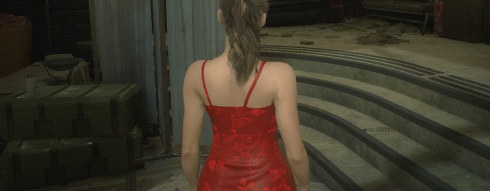 Симпатичный реализм – мод для Resident Evil 2 Remake добавляет в игру реалистичное платье для Клэр с физикой груди и ягодиц