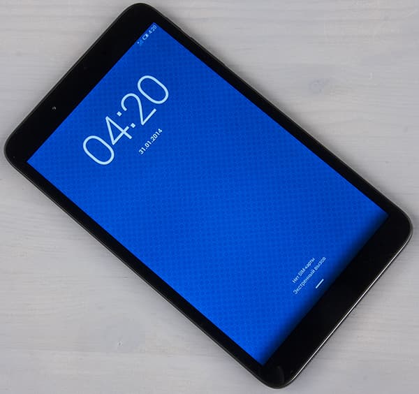 Дизайн планшета Alcatel OneTouch Hero 8