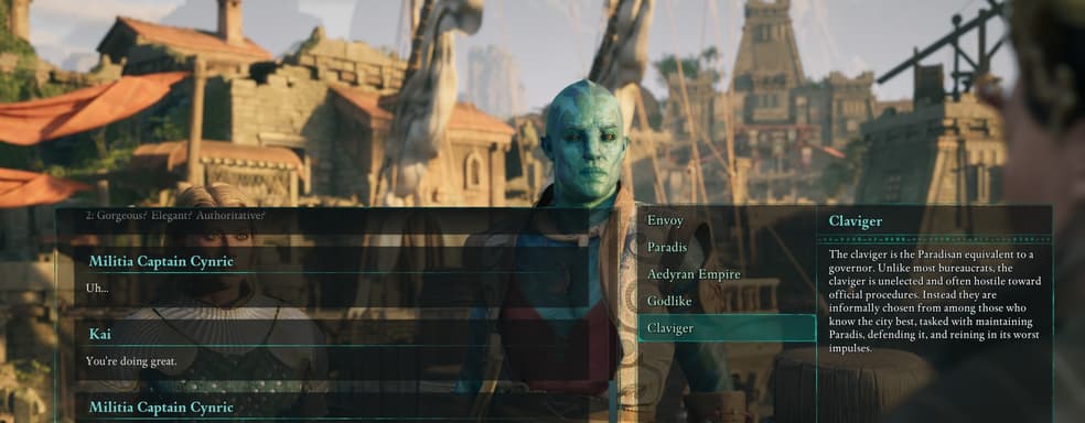 Игроки считают, что функция с ключевыми словами в Avowed должна стать стандартом ролевых игр