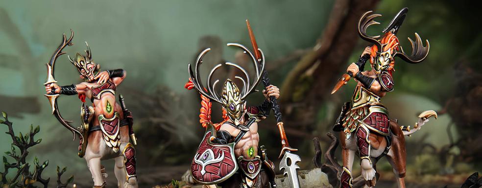 Warhammer Underworlds to Release Spitewood Set Featuring Kurnoth's Heralds and Bull's Blood Warbands