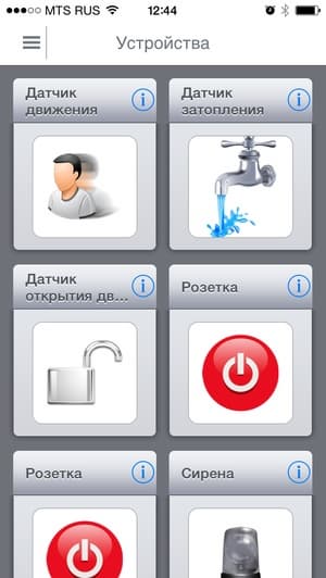 интерфейс Inwion в iOS интерфейс Inwion в iOS
