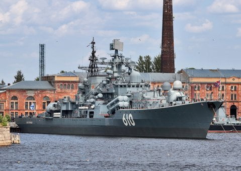 Корабль Балтийского флота