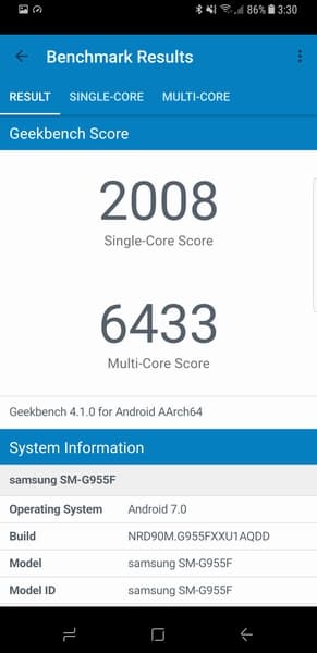 Смартфон Samsung Galaxy S8+