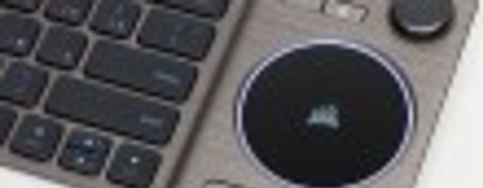 Corsair K83 Wireless — клавиатура со встроенным джойстиком и сенсорной панелью