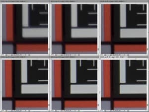 фокусное расстояние 53 мм, край кадра