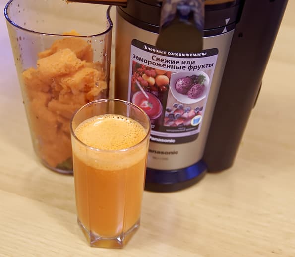 Шнековая соковыжималка Panasonic MJ-L500