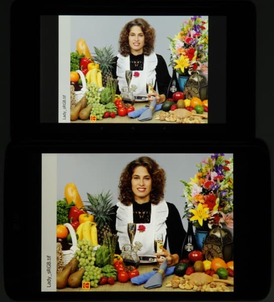 Тестирование дисплея планшета LG G Pad 8.3