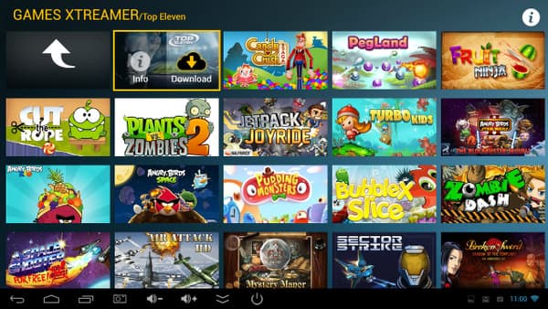 Интерфейс Xtreamer Multi-Console Интерфейс Xtreamer Multi-Console