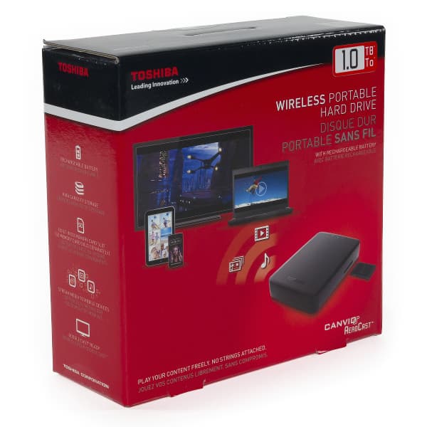 Упаковка Toshiba Canvio AeroCast Упаковка Toshiba Canvio AeroCast