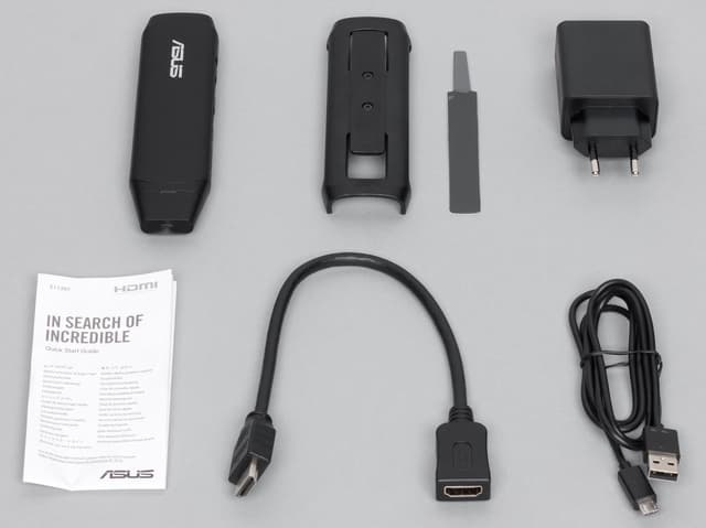 Комплект поставки Asus VivoStick PC TS10