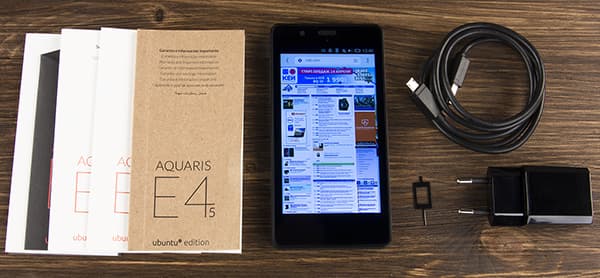 Смартфон BQ Aquaris E4.5 Ubuntu Edition Смартфон BQ Aquaris E4.5 Ubuntu Edition