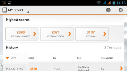 Обзор IRU M5302 Gzhel. Скриншоты. 3DMark, Ice Storm