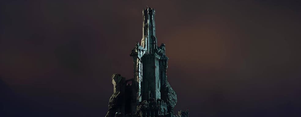 Weta Workshop представила миниатюрную версию крепости Кирит Унгол из вселенной «Властелина колец»