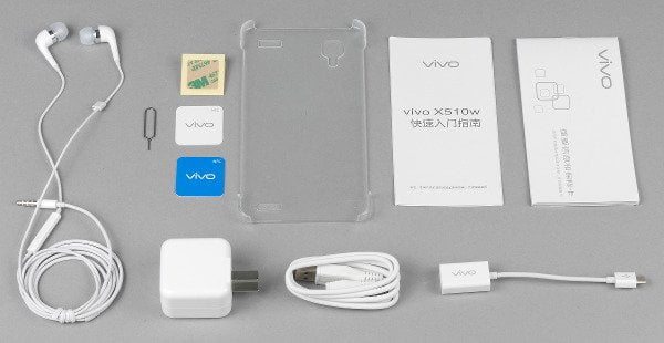 Комплект поставки vivo Xplay